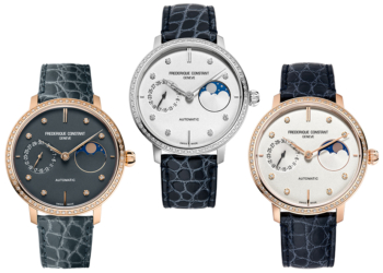 Frederique Constant: Neue Slimline Moonphase-Kollektion