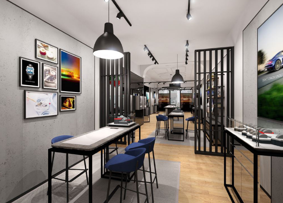 TAG_Heuer_Flagship_Store_Innen_Neuer_Wall_Porsche_Pop_up_Store TAG_Heuer_Flagship_Store_Innen_Neuer_Wall_Porsche_Pop_up_Store