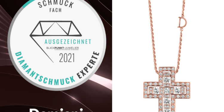 Damiani_Schmuckfachexperte_Diamantschmuck_Experte_Kette_Kreuz