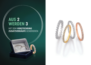 Collection_Ruesch_Aus_2_werden_3_Memoire_Beisteckring_Vorsteckring_Triset_klassisch_Memoreringe_Gelbgold_Weissgold_Rosegold