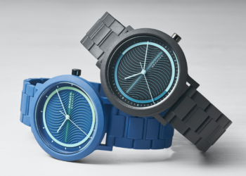 Die Aaren Ocean Watch der Marke Skagen besteht aus Ozean-Plastik.