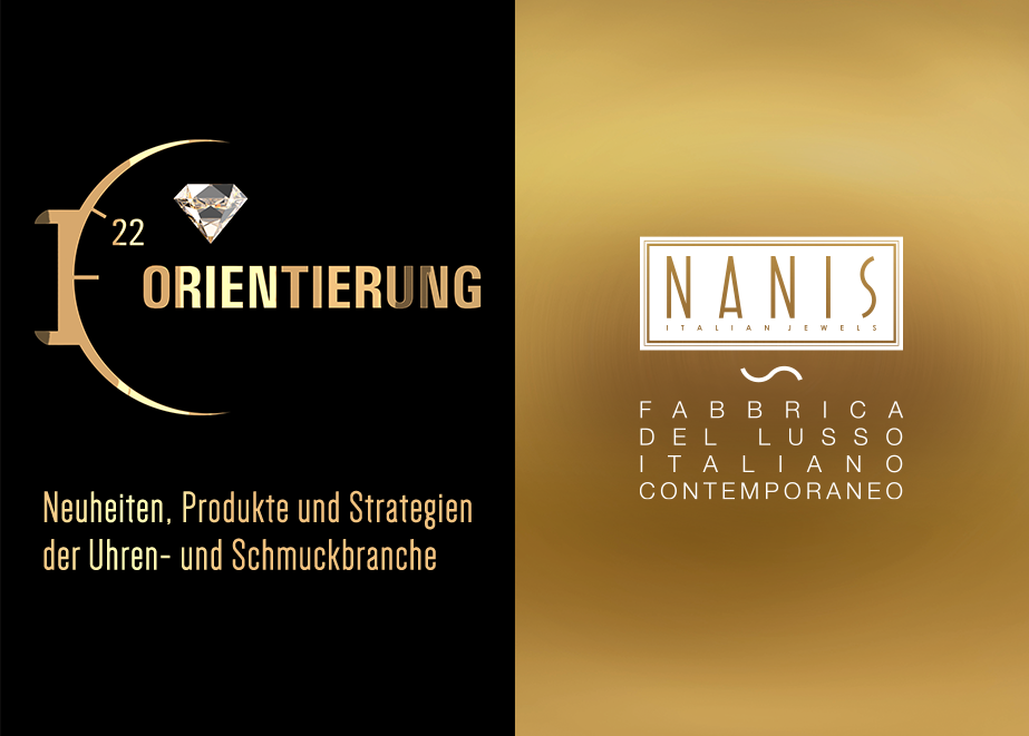 Blickpunkt Juwelier berichtet über Neuheiten, Pläne und Trends bei der Marke Nanis.