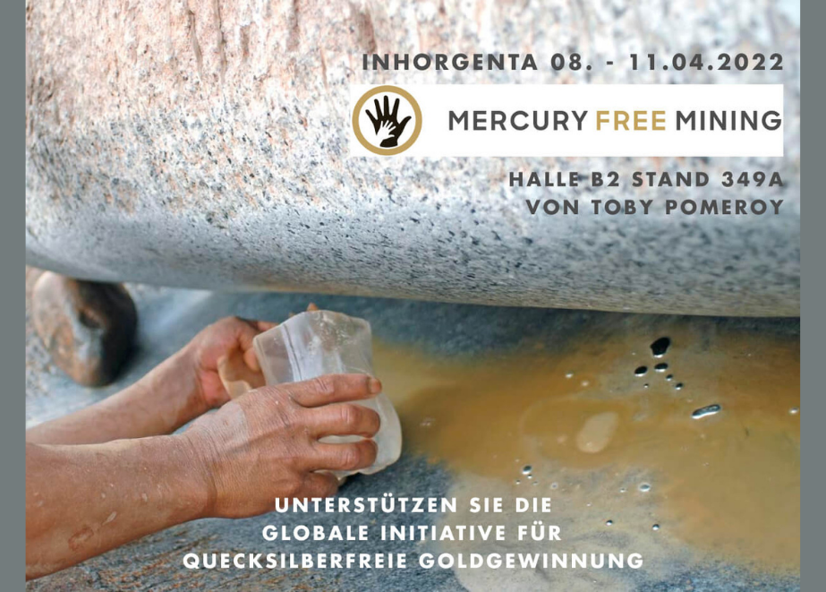 Mercury Free Mining besucht die Inhorgenta. Bernd Wolf sponsert den Auftritt. @ Bernd Wolf