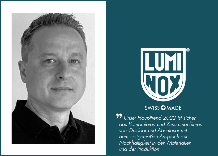 Oliver Glück, Sales Manager bei Luminox.