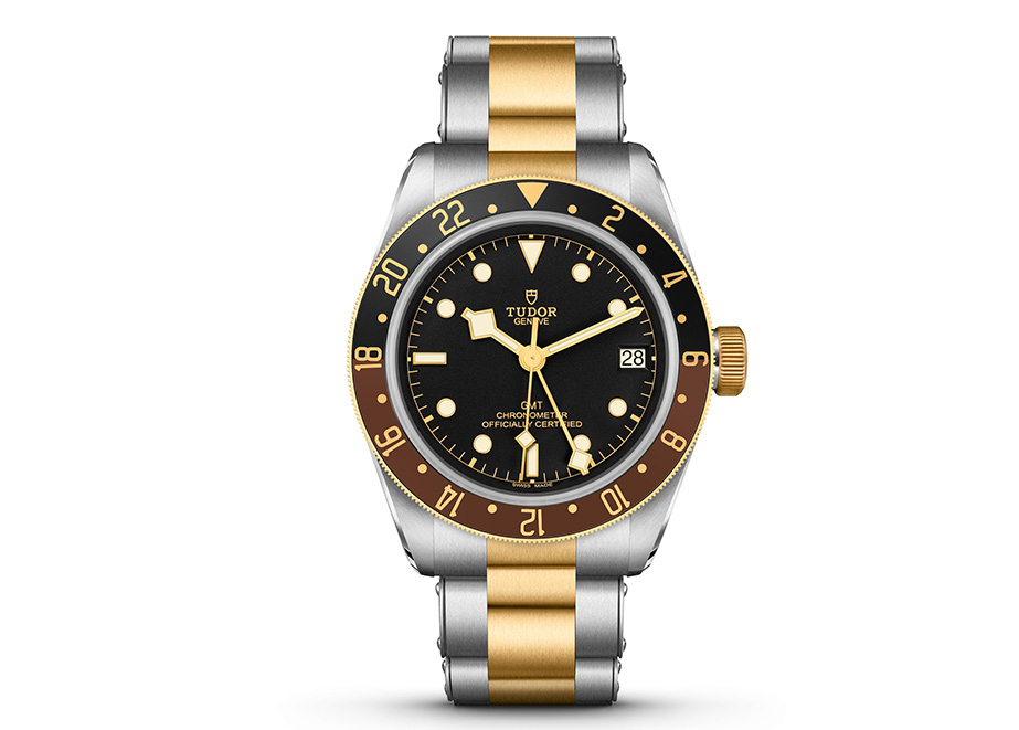 Tudor setzt bei seinen diesjährigen Neuheiten stark auf bicolor, unter anderem beim neuen Black Bay GMT-Modell.