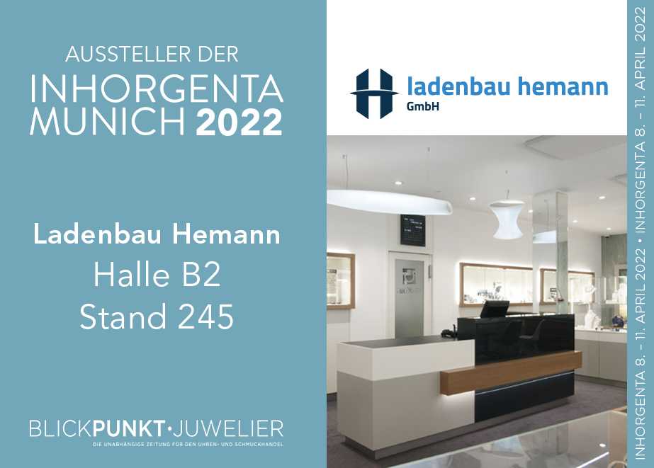 Die Ladenbau Hemann GmbH finden Sie auf der Inhprgenta in Halle B2, Stand 245.