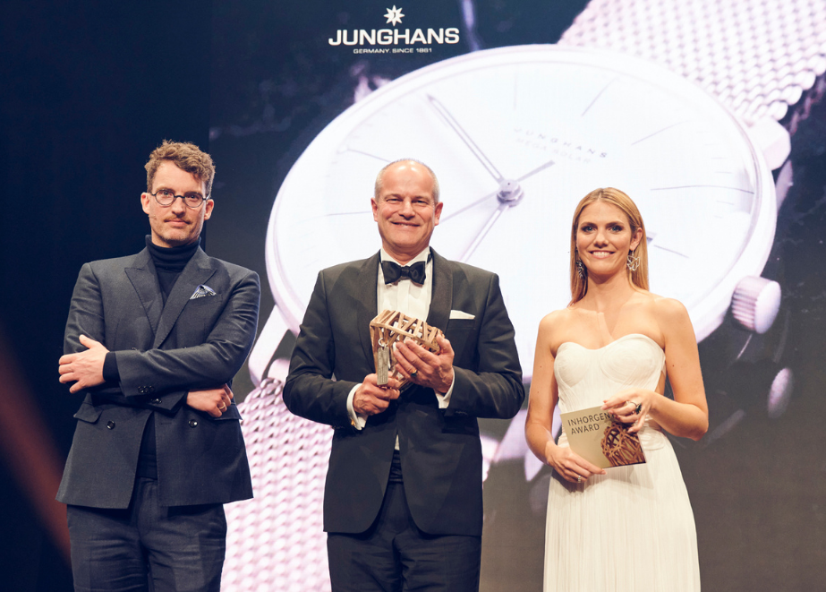 CEO Matthias Stotz bei der diesjährigen Verleihung des Inhorgenta Awards. © Junghans