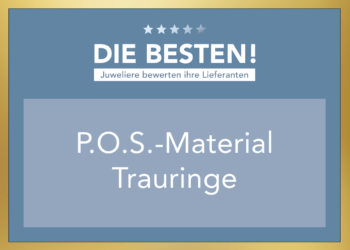 “Die Besten”: POS-Material Trauringe