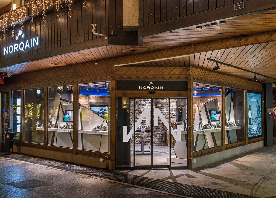 NORQAIN Boutique im Schweizerischen Zermatt. © Michael Portmann