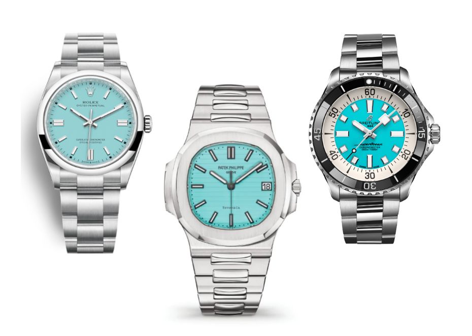 Uhren-Trend Türkis – Von Rolex über Patek Philippe bis Breitling
