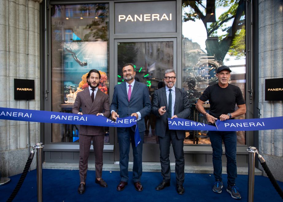 Offizielle Eröffnung des neuen Panerai-Stores in Zürich