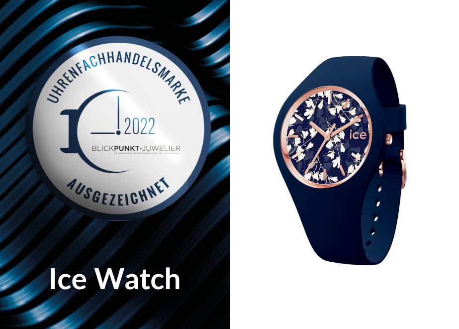 Ice Watch Uhrenfachhandelsmarke_2022_Ice Flower_Blue_Lily