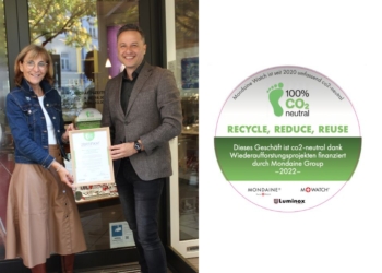 Uhren Hieber Klimaneutral Zertifikat Mondaine