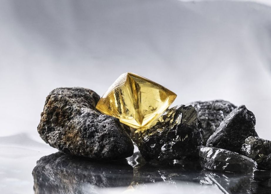 Der Edelstein zeichnet sich durch seine Größe und die besonders lebhafte Farbe aus. © Arctic Canadian Diamond Company