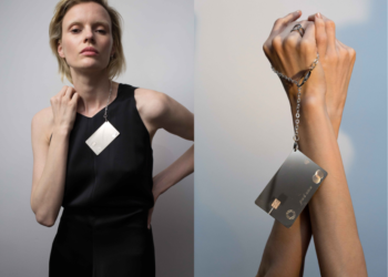 Schmuckstück und Zahlungsmittel zugleich: XPAY setzt auf Saskia Diez