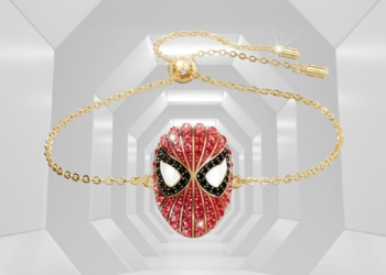 Marvel Spider-Man Armband aus der neuen Swarovski x Marvel-Kollektion © Swarvoski