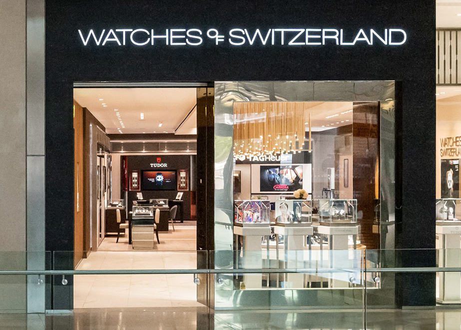 Neues Rekordjahr FY 2023 für Watches of Switzerland