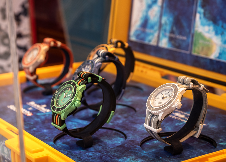 Neue Uhrenkollektion aus der Blanpain x Swatch Kooperation