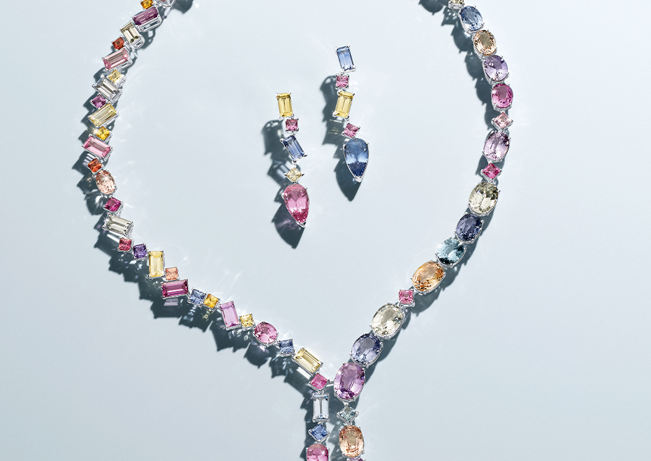 Bucherer_High_Jewellery_Salon_Boutique_Zürich_Confetti_Set_Collier_Ohrringe