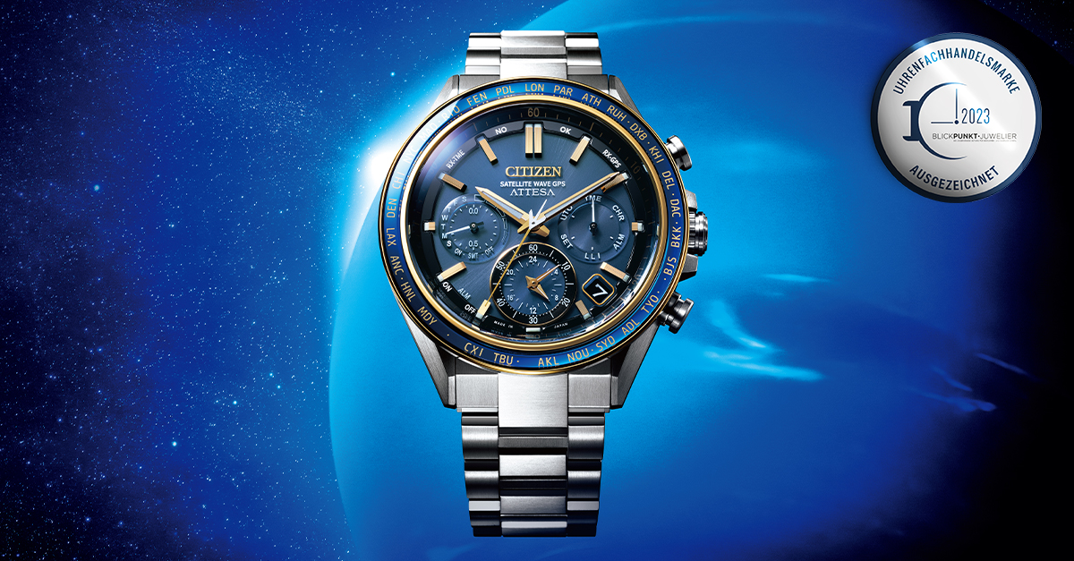 Citizen Neptune Power mit Lichtantrieb Blickpunkt Juwelier