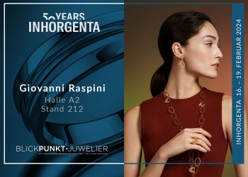 Giovanni Raspini präsentiert in Halle A2, Stand 212 die neue Kollektion für Frühjahr und Sommer 2024.