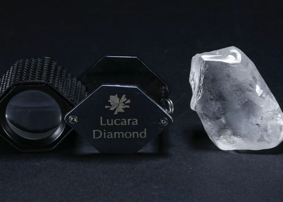 Lucara Diamant 116 Carat Botswana gefunden Diamantbericht
