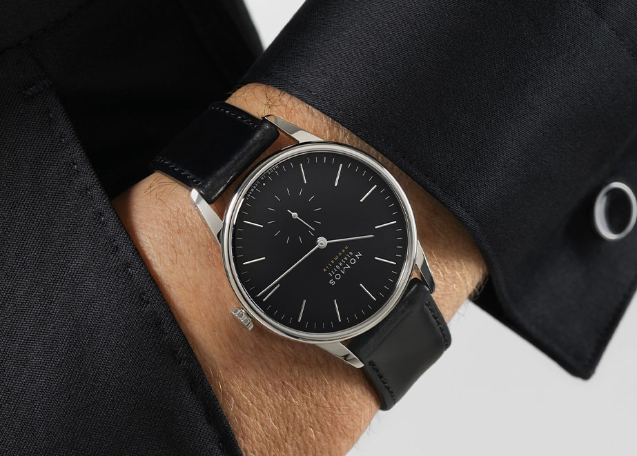 NOMOS Glashütte James Joyce Orion neomatik 39 new black