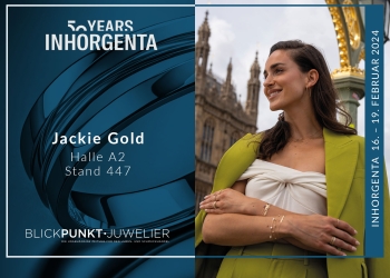 INHORGENTA 2024: Jackie Gold bringt 14 Karat nach Deutschland