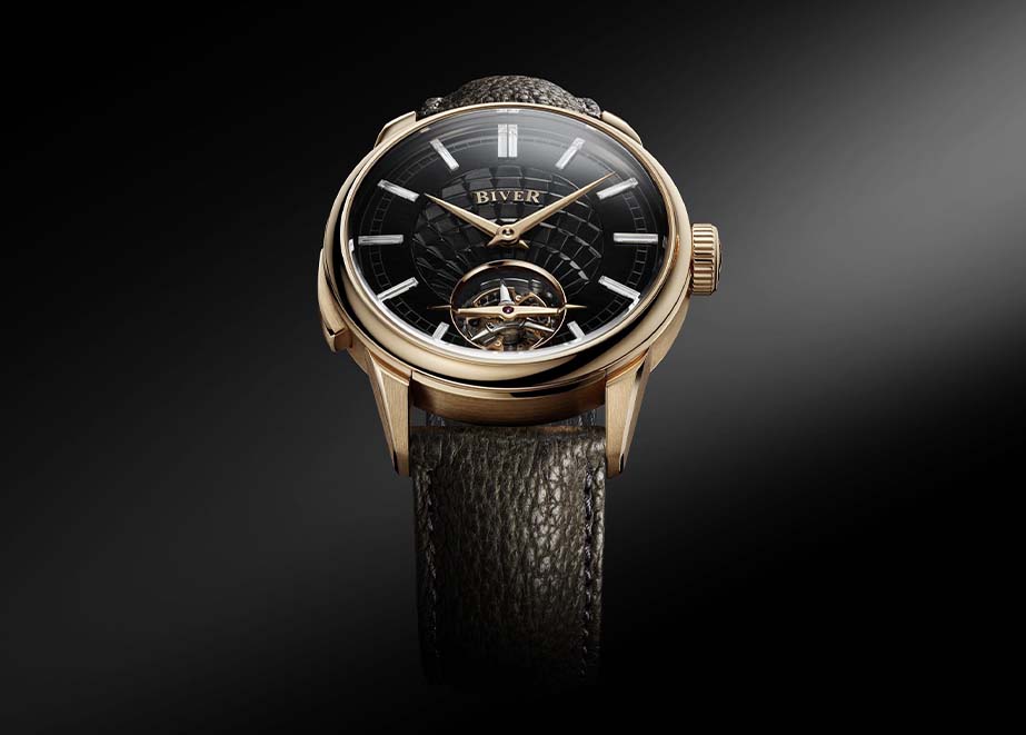 Carillon Tourbillon Biver Watches Schwarzer Obsidian