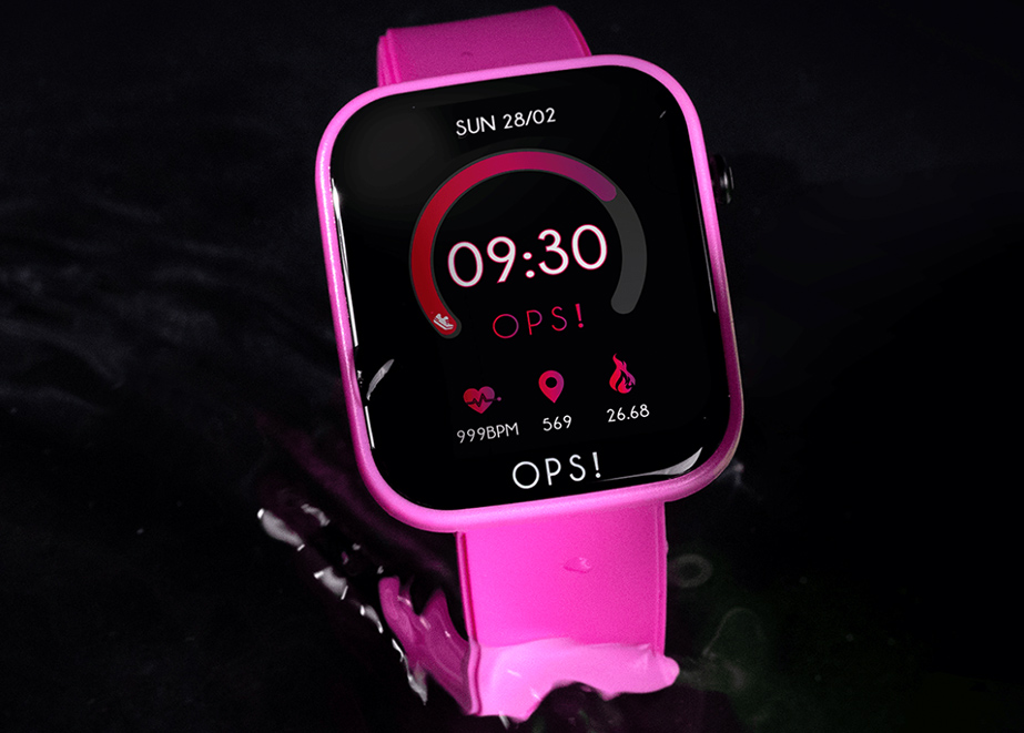 OPS Smart Active Smartwatch Frühling Fitness