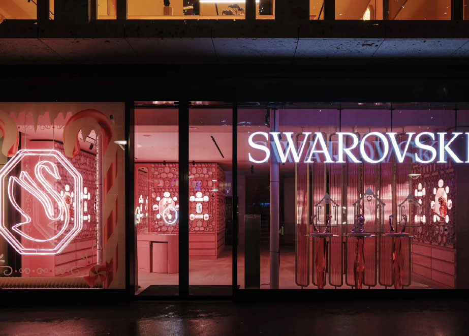 Swarovski Store Konzept