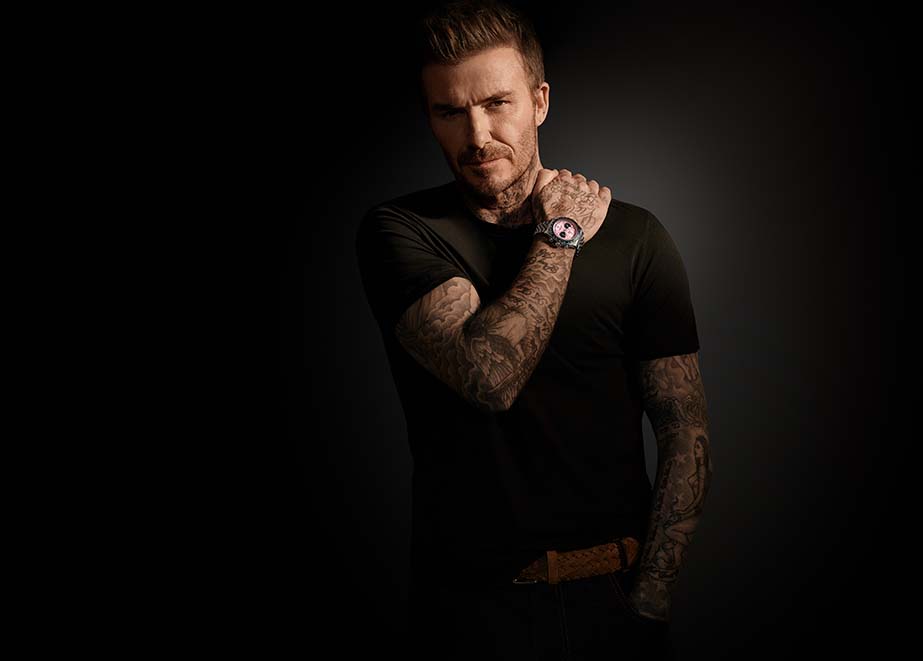 Tudor Black Bay Chrono Pink David Beckham