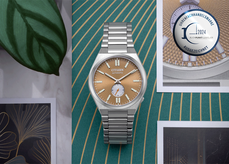 Citizen TSUYOSA Mecha Small Second Collection Uhrenfachhandelsmarke