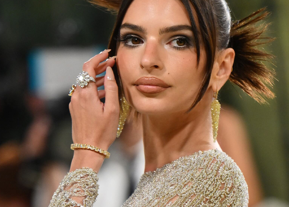 Model Emily Ratajkowski Chopard Met Gala 2024