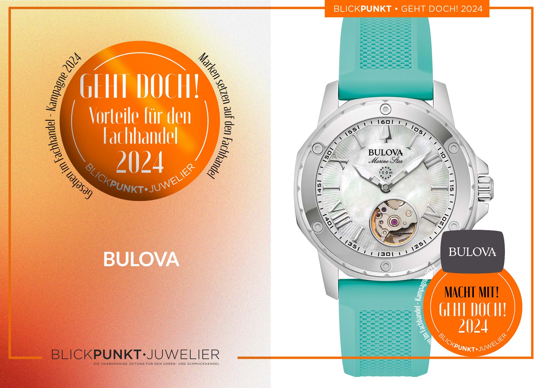 Bulova Marine Star Lady Automatic