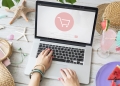 Online Shopping Einzelhandel händlereigene Website