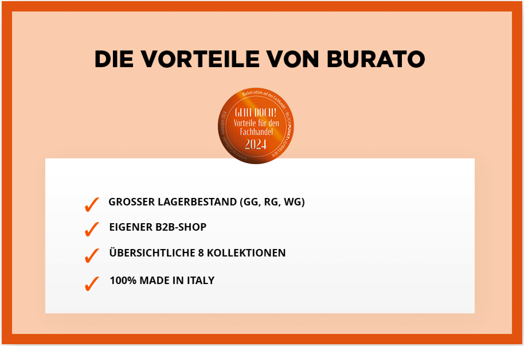 Burato Goldschmuck Diamanten Fachhandel Vorteile