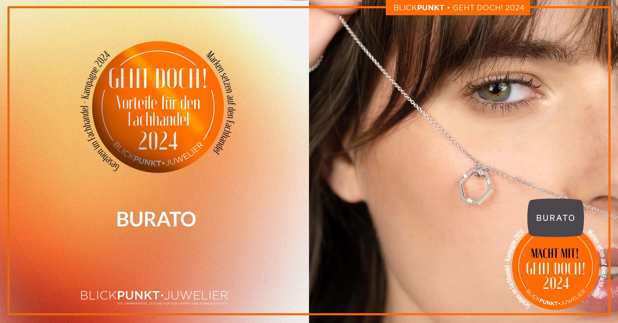 Burato: Erschwinglicher Luxus in Goldschmuck | Blickpunkt•Juwelier