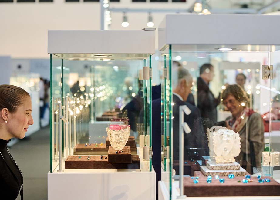 Gemworld Munich Edelstein Schmuck Messe München