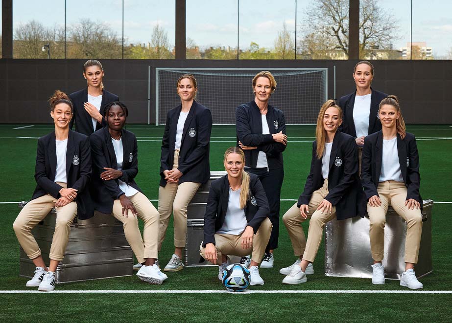 Nevermined mandana DFB Frauen Nationalmannschaft Partnerschaft