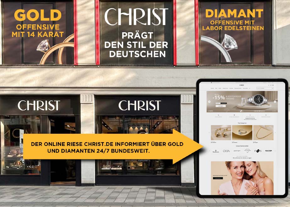 Christ Echtgoldschmuck Gunnar Binder