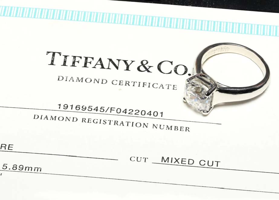 Diamant Zertifikat Tiffany