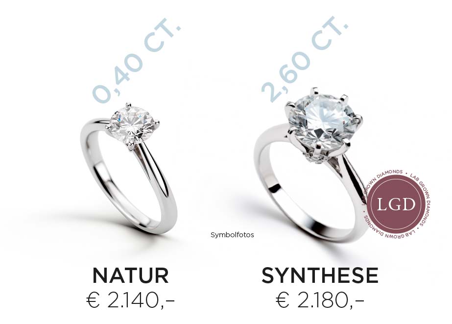 Verlobungsring Naturdiamant LGD Diamant