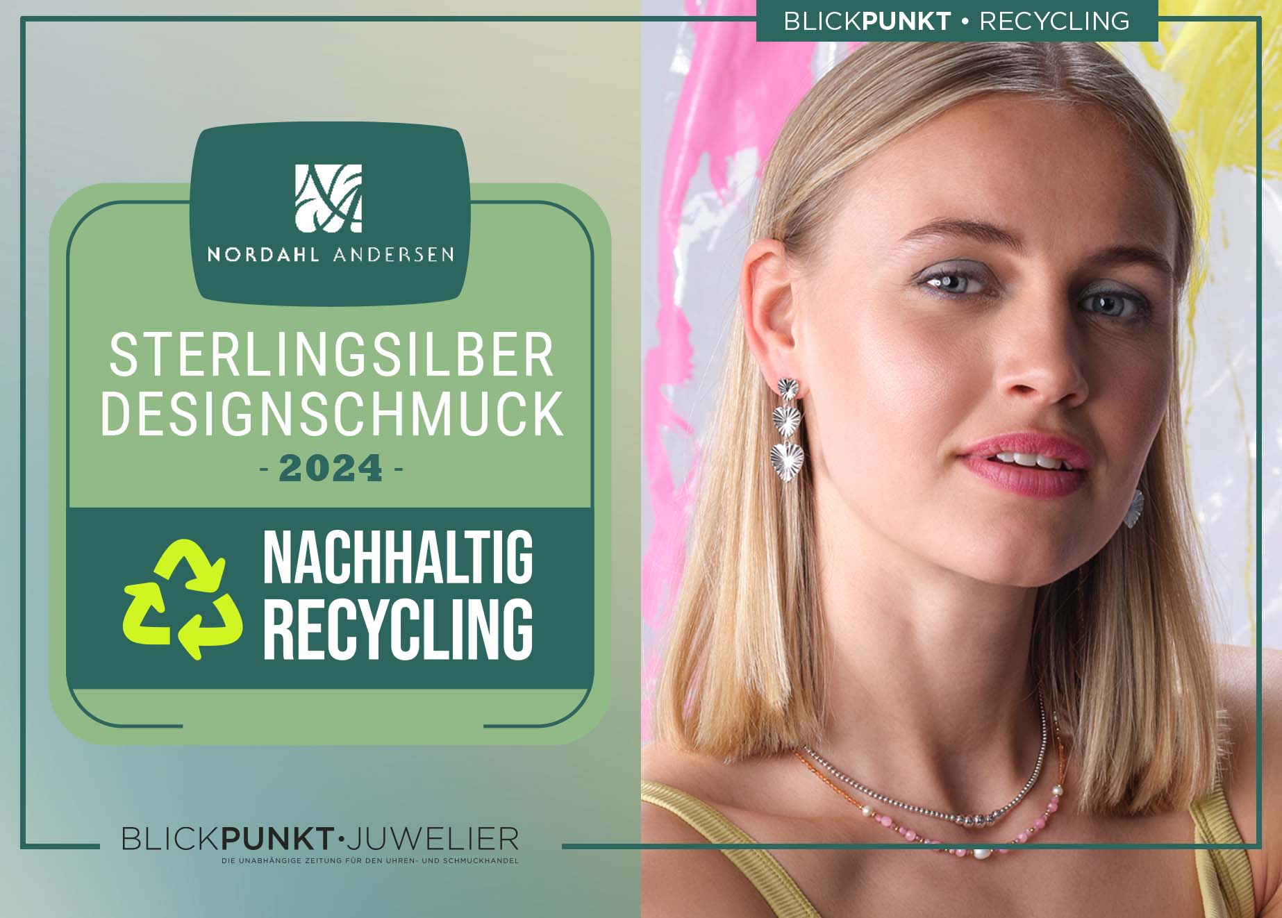 Nordahl Andersen Silberschmuck nachhaltig recycling