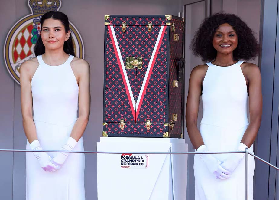 LVMH Grand Prix Monaco Trophäe Koffer