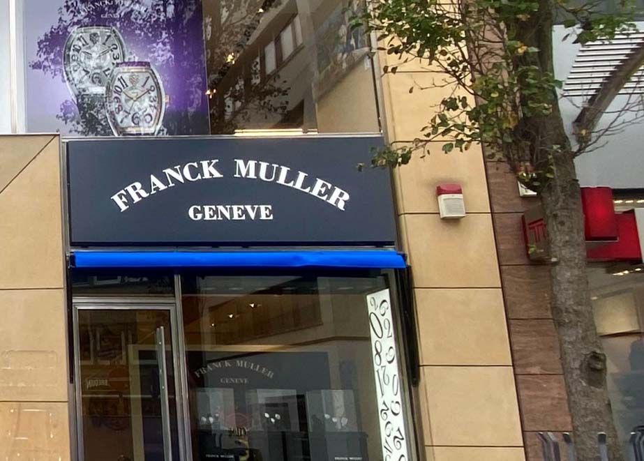 Franck Mueller Pop Up Store Frankfurt