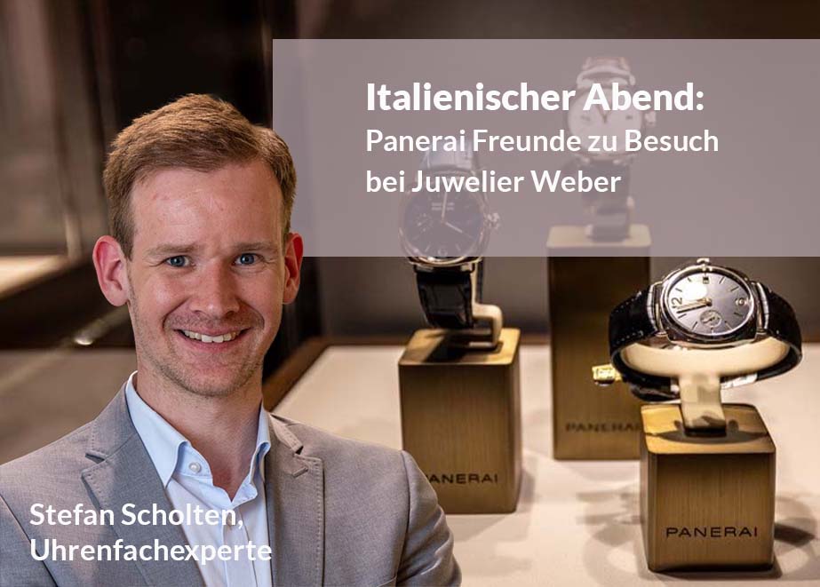 Juwelier Weber Gelsenkrichen Panerai Abend Stefan Scholten