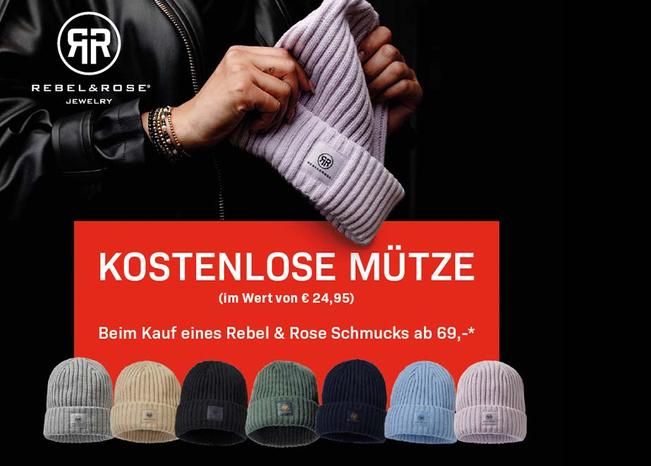 Rebel Rose kostenlose Mütze Marketing