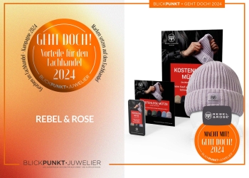 Rebel Rose Winter Aktion kostenlose Mütze