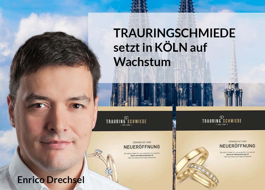 Trauringschmiede Köln Eröffnung Enrico Drechsel